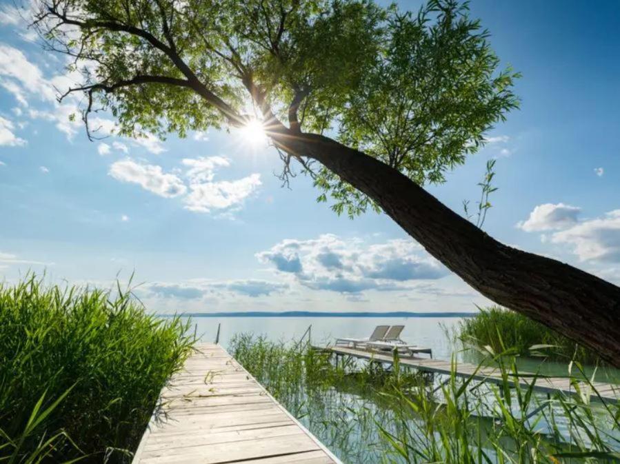 Green Lake House - Private Beach At Balaton Balatonakarattya Dış mekan fotoğraf