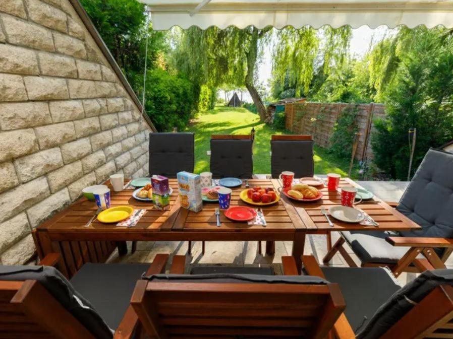 Green Lake House - Private Beach At Balaton Balatonakarattya Dış mekan fotoğraf